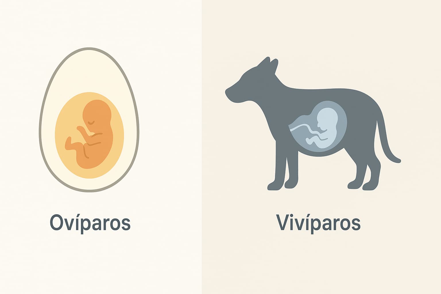 Animales  Ovíparos
